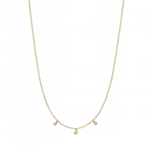 GG Briljant collier Elegante 3 x 0.03 crt H/Si