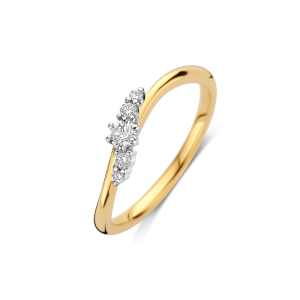 Bico Briljant ring New York 0.18 crt H/Si