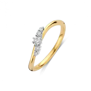 Bico Briljant ring New York 0.18 crt H/Si