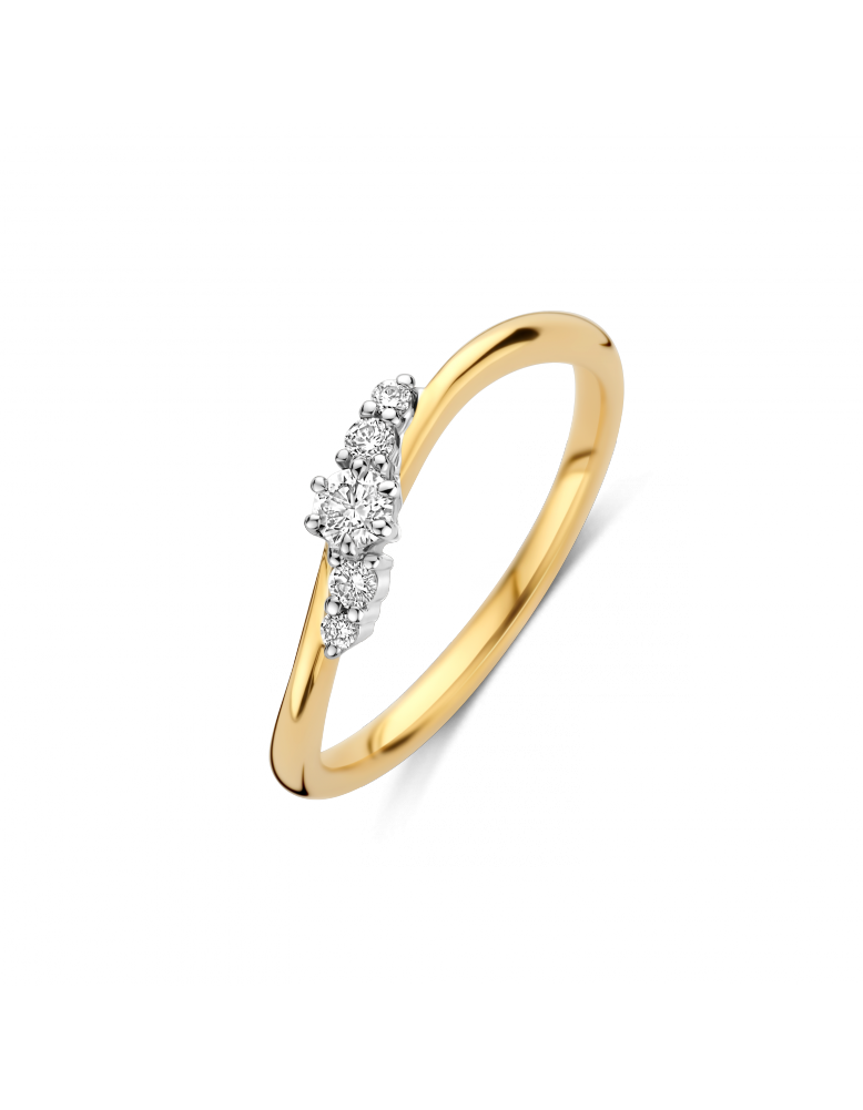 Bico Briljant ring New York 0.18 crt H/Si