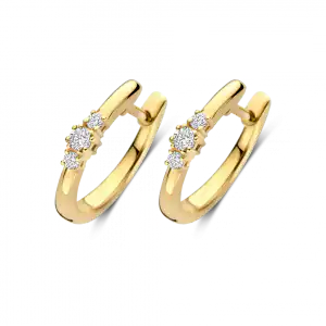 GG Briljant oorsieraden Sydney 2 x 0.065 crt H/Si