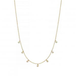 GG Briljant collier Elegante 5 x 0.03 crt H/Si