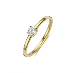 GG Carino ring 1 x 0.03 crt G/Vsi | G - Top Wesselton - Fijn wit | 18.50