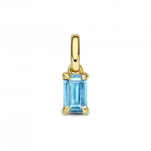GG Briljant hanger CASA Swiss blue topaz