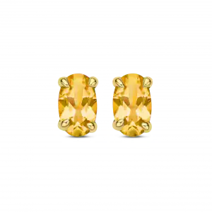 GG Briljant oorsieraden LOVO Citrine